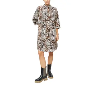 Druckkleid mit Rüschendetails für Frauen s.Oliver image-6