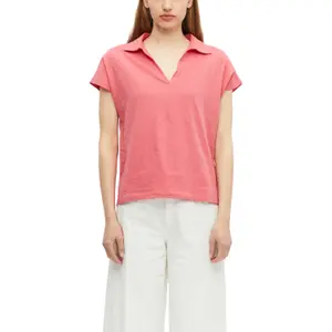 Polo sin mangas en jersey flameado corte despreocupado mujer s.Oliver image-2