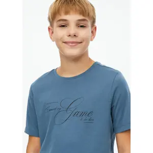 Camiseta com impressão reversível com impressão à frente ou detalhe em patch criança s.Oliver image-5