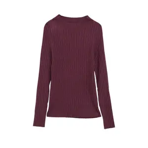 Pull aus Strick mit taillierter Passform und Stehkragen für Mädchen s.Oliver image-2