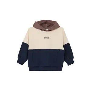 Sweatshirt coupe ample à capuche avec colour blocking enfant s.Oliver image-0