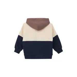 Sweatshirt coupe ample à capuche avec colour blocking enfant s.Oliver image-1
