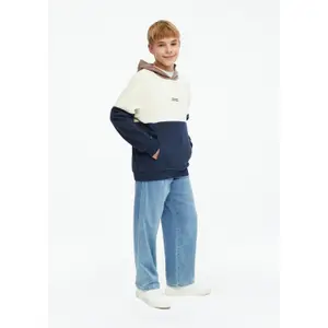 Sweatshirt coupe ample à capuche avec colour blocking enfant s.Oliver image-6