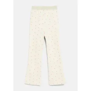 Flared Leggings με ελαστική μέση με γκλίτερ και εκτύπωση all-over για μωρές κορίτσια s.Oliver image-3
