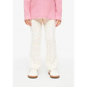 Flared Leggings με ελαστική μέση με γκλίτερ και εκτύπωση all-over για μωρές κορίτσια s.Oliver image-5