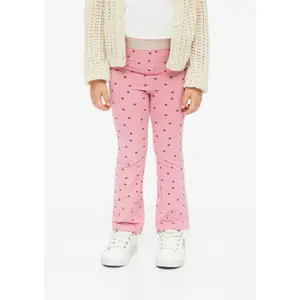 Flared Leggings με ελαστική μέση με γκλίτερ και εκτύπωση all-over για μωρές κορίτσια s.Oliver image-5