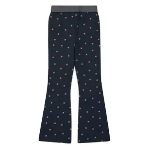 Flared Leggings με ελαστική μέση με γκλίτερ και εκτύπωση all-over για μωρές κορίτσια s.Oliver image-1