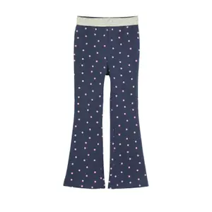 Flared Leggings με ελαστική μέση με γκλίτερ και εκτύπωση all-over για μωρές κορίτσια s.Oliver image-2