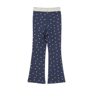 Flared Leggings με ελαστική μέση με γκλίτερ και εκτύπωση all-over για μωρές κορίτσια s.Oliver image-4