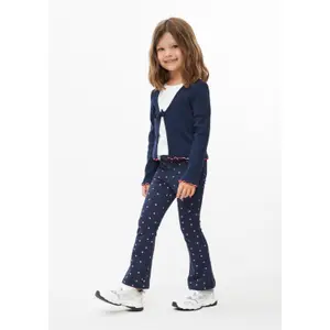 Flared Leggings με ελαστική μέση με γκλίτερ και εκτύπωση all-over για μωρές κορίτσια s.Oliver image-6