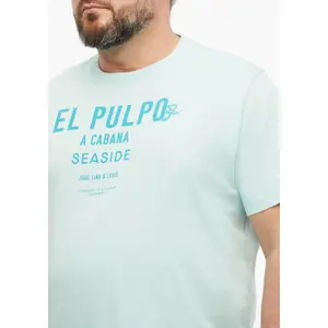 Απαλό βαμβακερό T-shirt με εκτύπωση μπροστά και ριγωτό λαιμόκοψι s.Oliver image-3