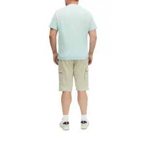 Απαλό βαμβακερό T-shirt με εκτύπωση μπροστά και ριγωτό λαιμόκοψι s.Oliver image-5