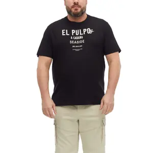 Απαλό βαμβακερό T-shirt με εκτύπωση μπροστά και ριγωτό λαιμόκοψι s.Oliver image-2