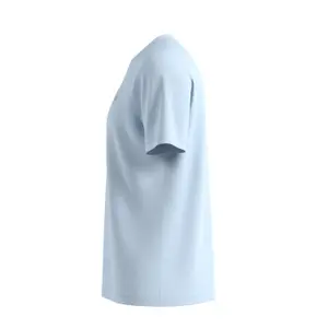 T-shirt μονόχρωμο με υφή από φλαμμέ νήμα και λεπτομέρεια λογότυπου s.Oliver image-6