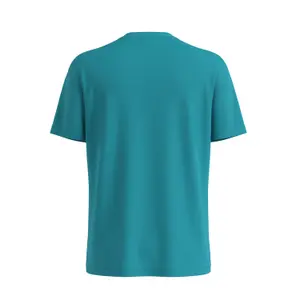 T-shirt μονόχρωμο με υφή από φλαμμέ νήμα και λεπτομέρεια λογότυπου s.Oliver image-1