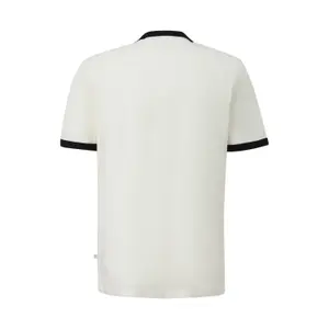 Κλασικό απαλό βαμβακερό T-shirt με εκτύπωση μπροστά και κέντημα s.Oliver image-1