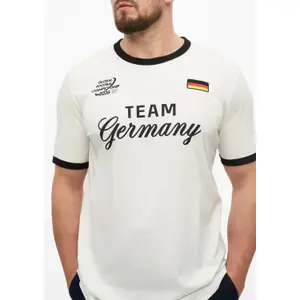 Κλασικό απαλό βαμβακερό T-shirt με εκτύπωση μπροστά και κέντημα s.Oliver image-3