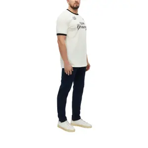 Κλασικό απαλό βαμβακερό T-shirt με εκτύπωση μπροστά και κέντημα s.Oliver image-6