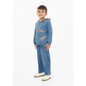 Kapuzensweatshirt mit Stickerei und Flockdruck für Kinder s.Oliver image-6