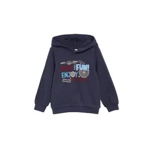 Kapuzensweatshirt mit Stickerei und Flockdruck für Kinder s.Oliver image-2
