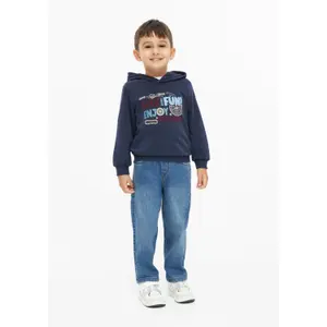Kapuzensweatshirt mit Stickerei und Flockdruck für Kinder s.Oliver image-6
