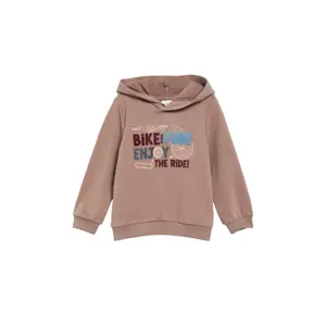 Kapuzensweatshirt mit Stickerei und Flockdruck für Kinder s.Oliver image-2