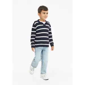 Pull bambino s.Oliver en maille à manches longues et rayures image-6