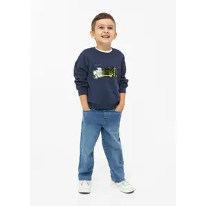 Oversized Sweatshirt with Reversible Sequins and Embroidery Child s.Oliver image-6