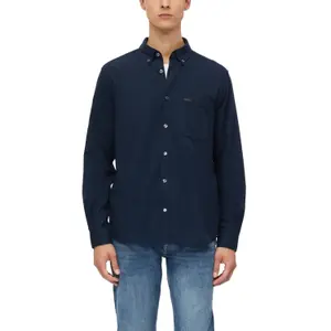 Chemise avec col boutonné et poche poitrine s.Oliver image-2