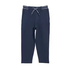 Pantalones de jogging com bolsos laterais e cintura ajustável infantil s.Oliver image-2