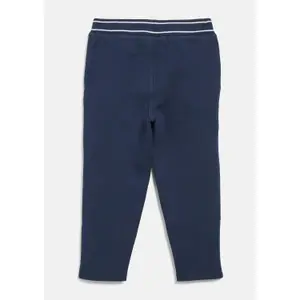 Pantalones de jogging com bolsos laterais e cintura ajustável infantil s.Oliver image-3