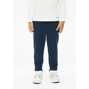 Pantalones de jogging com bolsos laterais e cintura ajustável infantil s.Oliver image-5