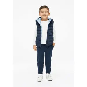 Pantalones de jogging com bolsos laterais e cintura ajustável infantil s.Oliver image-6