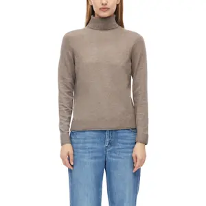 Maglione in maglia a collo alto taglio classico donna s.Oliver image-2