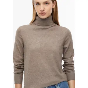 Maglione in maglia a collo alto taglio classico donna s.Oliver image-3
