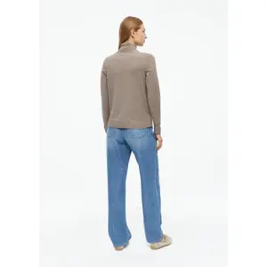 Maglione in maglia a collo alto taglio classico donna s.Oliver image-4