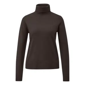 Maglione in maglia a collo alto taglio classico donna s.Oliver image-0