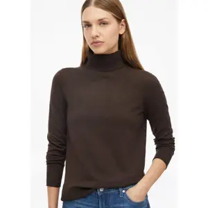 Maglione in maglia a collo alto taglio classico donna s.Oliver image-3