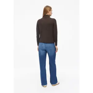 Maglione in maglia a collo alto taglio classico donna s.Oliver image-4