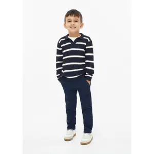 Brad Twill Slim Fit Trousers Mid-Rise Dyed Child s.Oliver image-6
