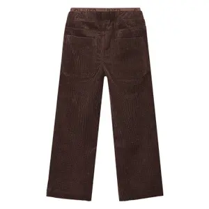 Pantalón de pana baggy corte relajado de talle medio alto pierna ancha infantil s.Oliver image-1