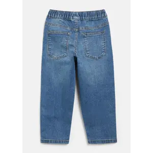 Jeans Tapered avslappnad stil hög midja smal ben effekta tvättad barn s.Oliver Toni image-3
