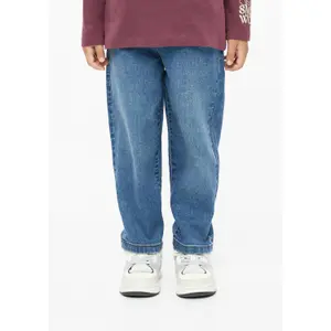 Jeans Tapered avslappnad stil hög midja smal ben effekta tvättad barn s.Oliver Toni image-5