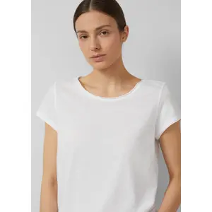 T-shirt i bomull med flammig garn dam s.Oliver image-2
