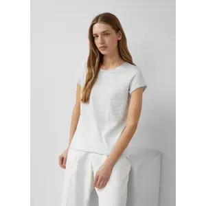 T-shirt i bomull med flammig garn dam s.Oliver image-6
