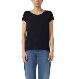 T-shirt i bomull med flammig garn dam s.Oliver image-1