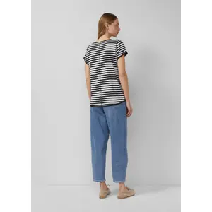 T-shirt i bomull med flammig garn dam s.Oliver image-2