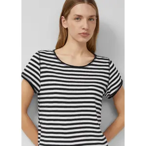 T-shirt i bomull med flammig garn dam s.Oliver image-4