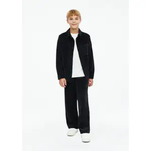 Weite, lockere Cordhosen mit hoch sitzendem Bund und weitem Bein für Kinder s.Oliver image-6