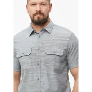 Chemise classique à manches courtes de qualité supérieure avec motif structuré s.Oliver image-3